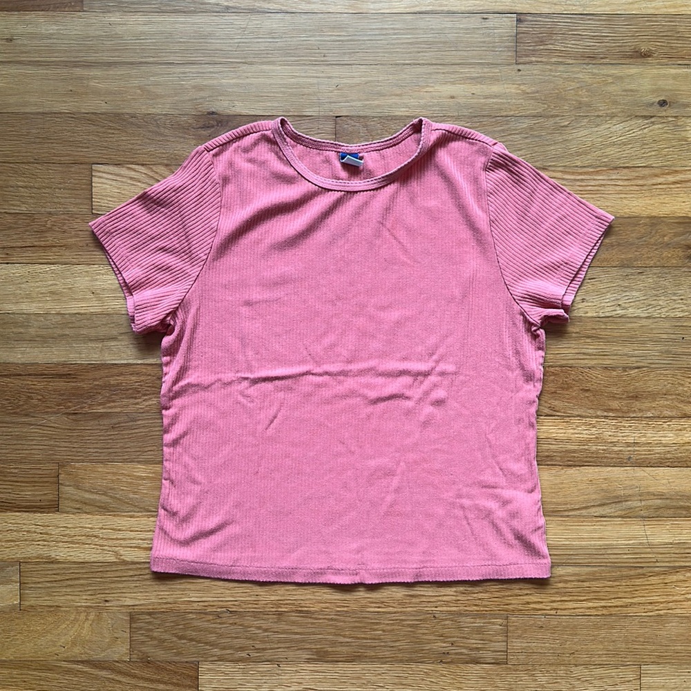 Old Navy Short Sleeve Crop Shirt